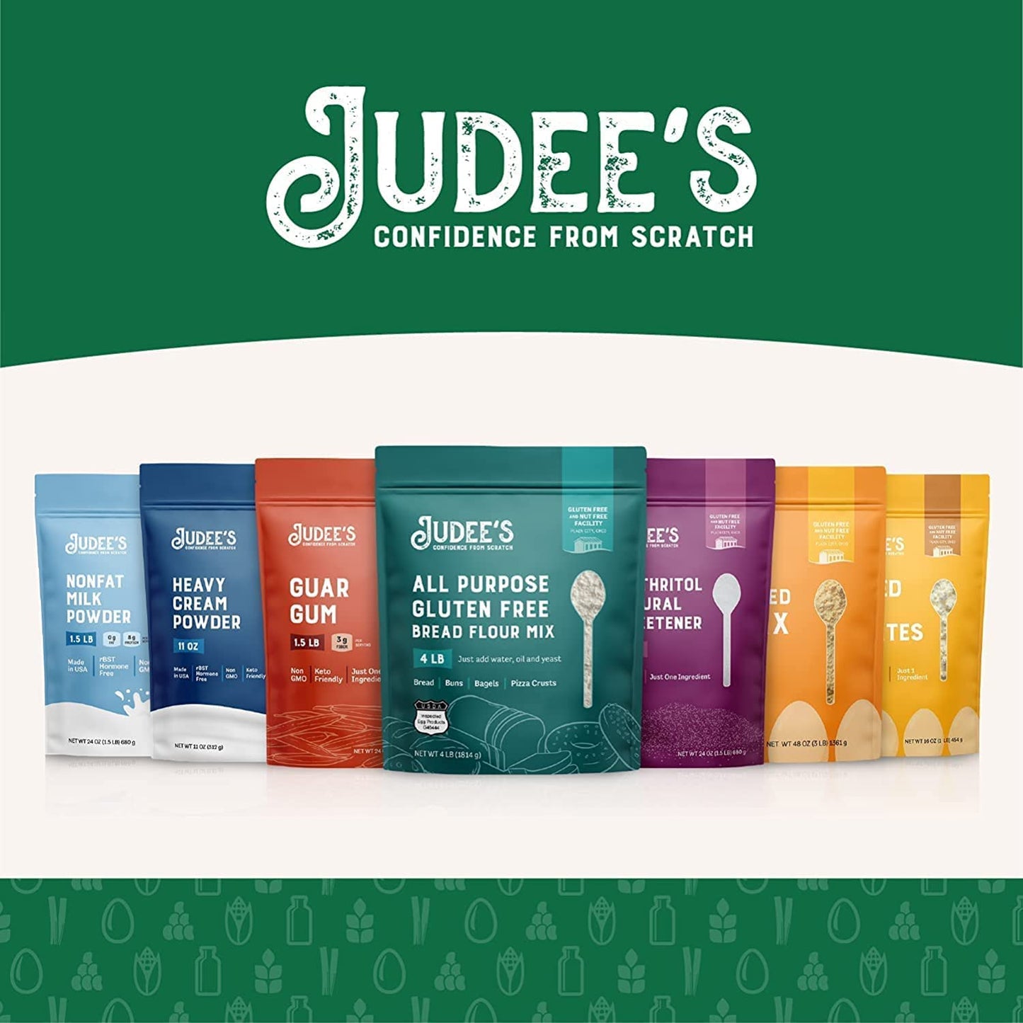 Judee's Lemon Juice Powder - 4 oz - Delicious and 100% Gluten-Free - Great for Smoothies, Shakes, Mixed Drinks, Fruit Tarts, and