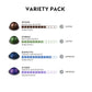 Nespresso compact pieces Vertuo Dark Assortment Coffee Pods, 40 Count, Dark Roast, Brews 7.8 oz & 1.35 oz