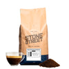 Stone Street Espresso Coffee, Ground, Dark Roast, High Caffeine Blend, 32 oz