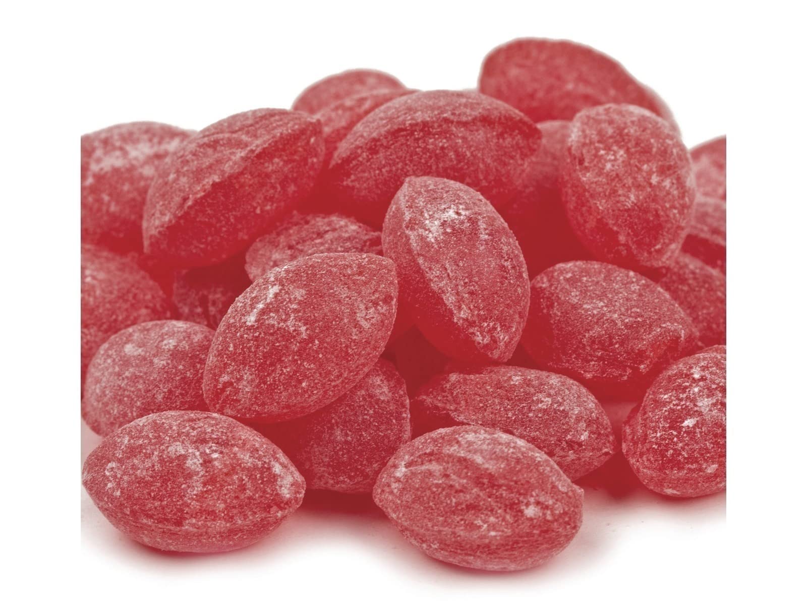 Sanded Wild Cherry Drops Old Fashioned Hard Candy 5 Pounds Claey'S Candies