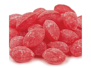 Sanded Wild Cherry Drops Old Fashioned Hard Candy 5 Pounds Claey'S Candies