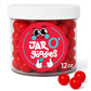 Jar O Goodies - Holiday  , Christmas Stocking Stuffers, Cherry Sours Red Candy Balls Gift Set, Original Chewy Candies (12 Ounce, 1 Pack) Party Favor - Gluten & Nut Free, Kosher Parve