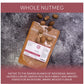 Savory Spice Whole Nutmeg - Fresh Whole Nutmeg From Grenada For Baking, Breads, Pies, Pastries, B  Chamel & Stews (5-Count)
