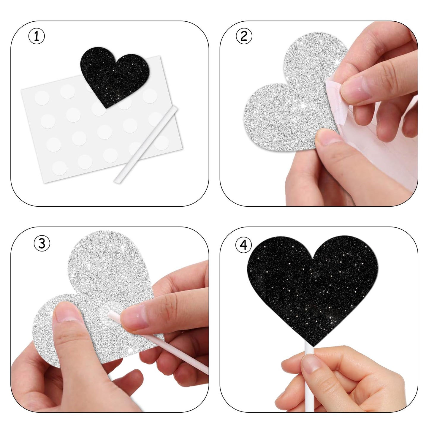 18Pcs Black Gold Glitter Dessert Cupcake Pick For Straight Outta 2007 Cheer To 17 Years Old Theme Decor Supplies Happy 17Th Birt