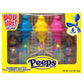 Flix Peeps Candy, Spring Pop Up Chick Shaped Lollipop Holders With Marshmallow Flavored Suckers, 2.22 Ounces