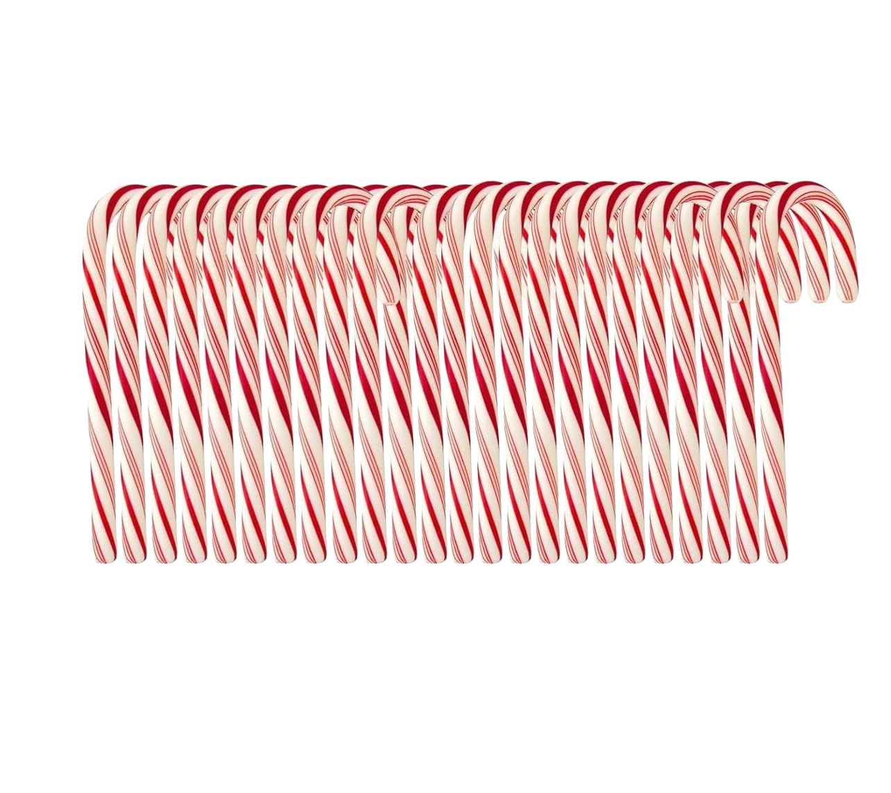 Candy Canes  Individually Wrapped  Red & White Layeres  Christmas Holiday Candy  Bulk | (120 Ct)
