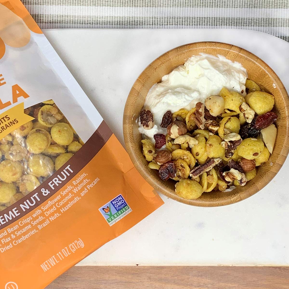 Bakery On Main Gluten Free Granola, Extreme Fruit & Nut, 2.5 Pound (Pack Of 10)