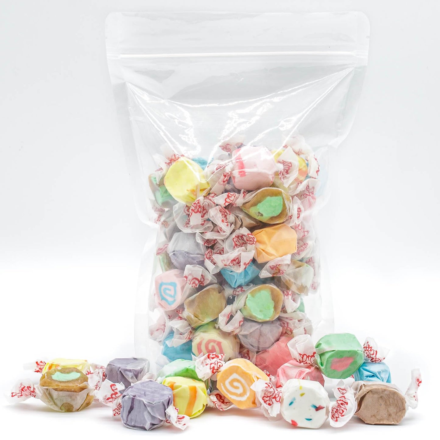Salt Water Taffy 4 Lb – Individually Wrapped, 12 Fun Flavors, Old Fashioned Bulk Candy, Gluten And Nut Free