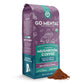 GO MENTAL Organic Mushroom Decaf Coffee, Dark Roast, 12oz Ground, Swiss Water Process, Red Reishi & Chaga, Single Origin Peruvian