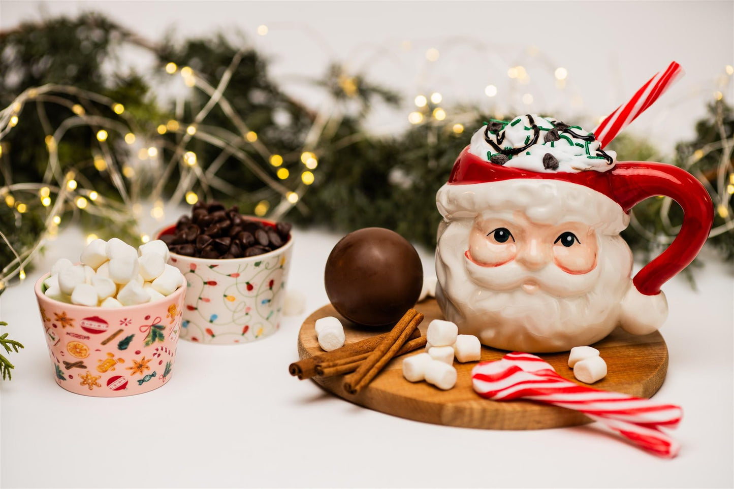 Hot Chocolate   4 Pack, Flavors Include (1) Original Flavor Melting Ball, (1) Salted Caramel, (1) Double Chocolate, & (1) Peppermint Hot Cocoa Gift By Frankford Candy