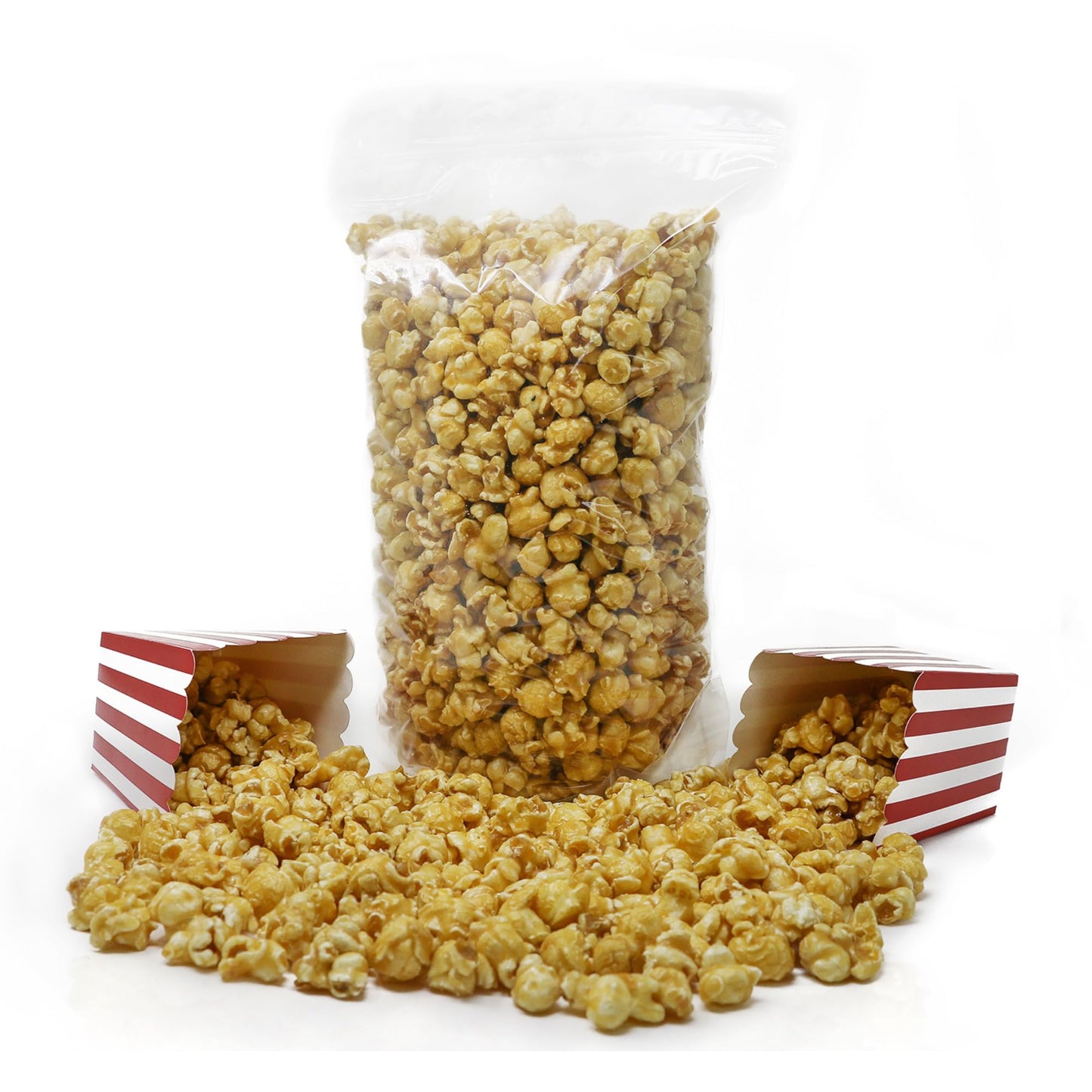 Popn Popcorn Caramel Corn Popcorn - 32 Oz Sweet Caramelized Flavored Pop Corn Snacks For Movie Night Or House Party - Freshly-Po