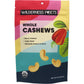 Wilderness Poets Cashews - Organic Raw Cashew Nuts, 8 Ounce (227 Grams)