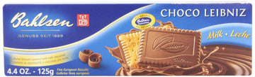 Bahlsen Leibniz Milk Chocolate Cookies, 4.4-Ounce Boxes (Pack Of 12)