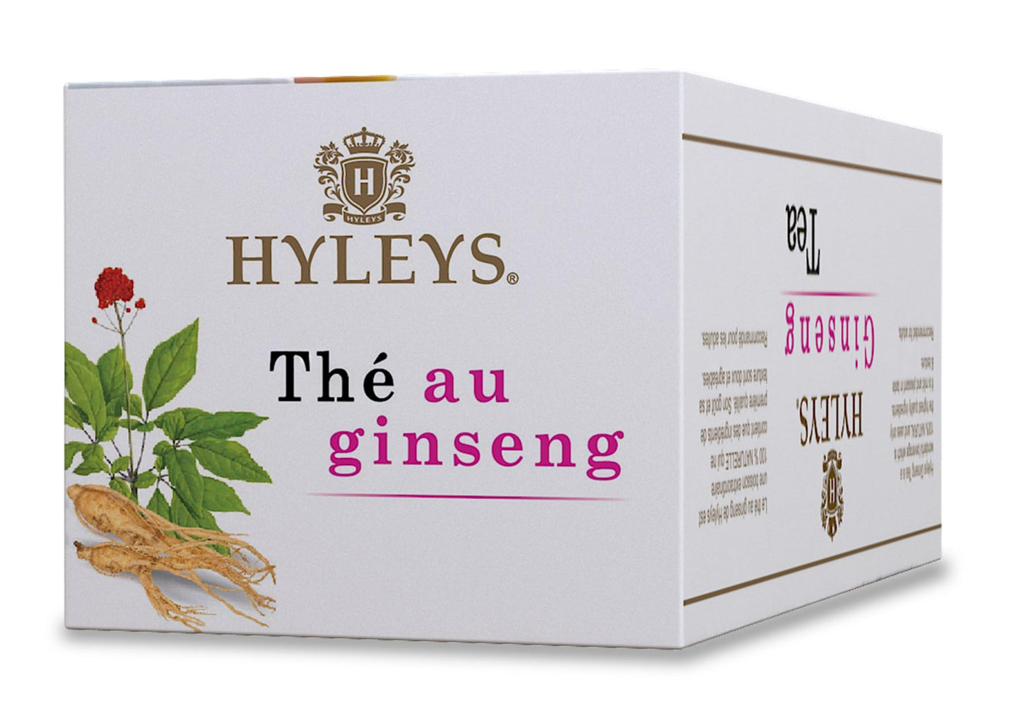 Hyleys Ginseng & Green Tea With Natural Guarana & Orange Flavor - Herbal Energy Tea - 25 Tea Bags (12 Pack - 300 Tea Bags Total)