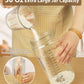Keafont Sourdough Starter Jar Kit, 50oz Large Capacity, Wide Mouth, 2 Pack, Black, Model WN-WYYY-CIT8