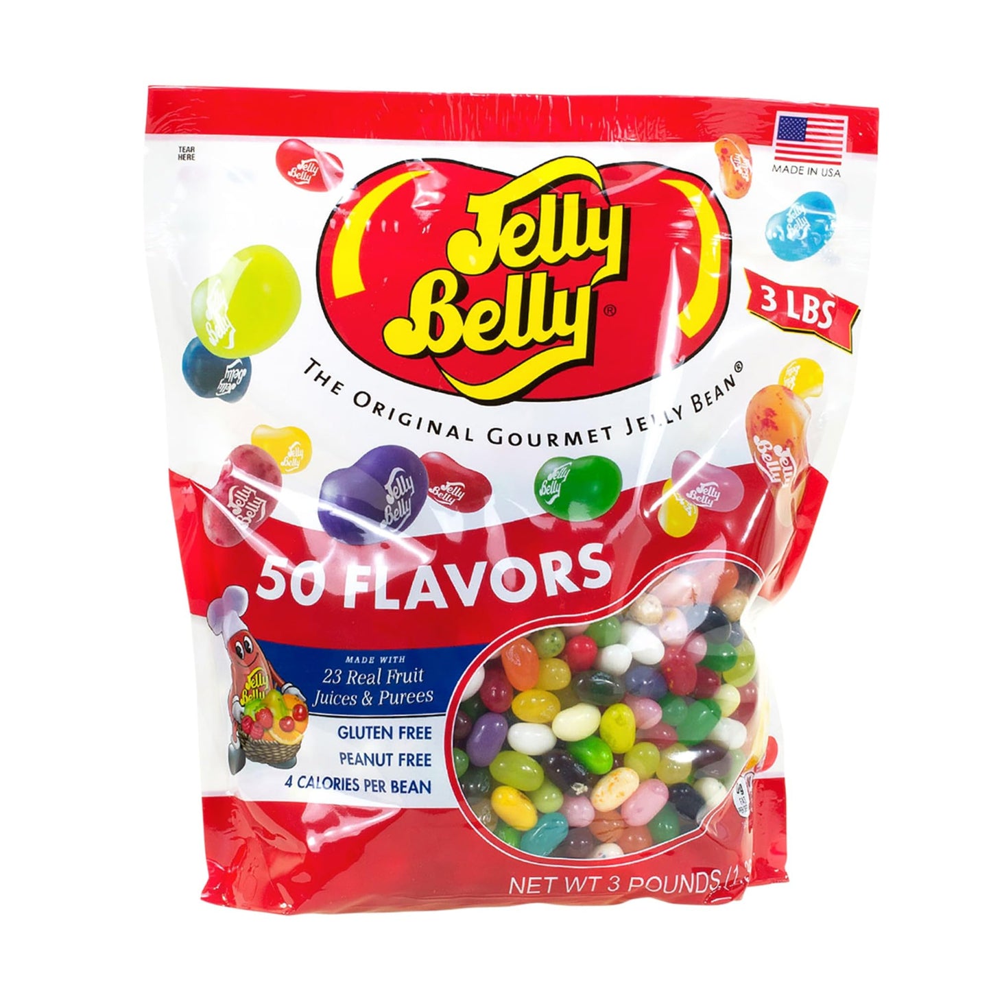 Jelly Belly Jelly Beans, 3 Lb
