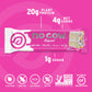 No Cow High Protein Bars, Dipped Birthday Cake - Healthy Snacks, 20G Vegan Protein, High Fiber, Low Sugar, Keto Friendly, Dairy