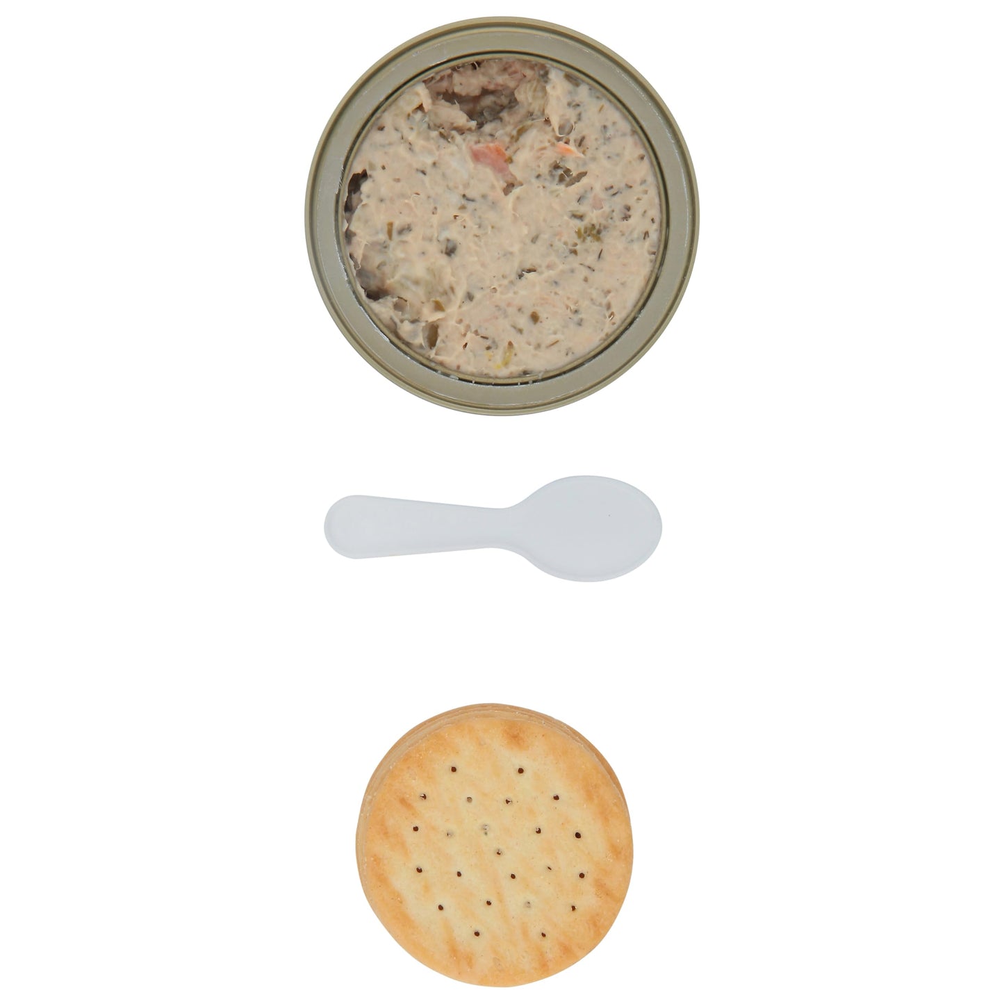 Bumble Bee Snack On The Run- Ranch Tuna Salad With Crackers Kit, 3.5Oz Kit- 12 Pack, Ready To Eat Spoon Included, Wild Caught Tuna Shelf Stable & Convenient Protein Snack
