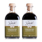 Giusti Organic Balsamic Vinegar of Modena - 2x 250ml, Balsamic Vinegar of Modena Black, Pack of 2