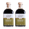 Giusti Organic Balsamic Vinegar of Modena - 2x 250ml, Balsamic Vinegar of Modena Black, Pack of 2