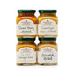 Stonewall Kitchen Mustard Collection 4 Piece Assortment - Yellow