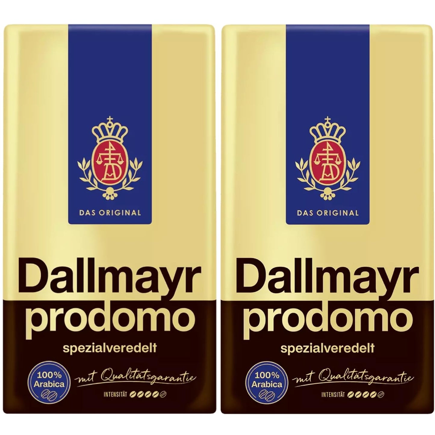 Dallmayr Prodomo Ground Coffee  17.6 Ouce (Pack of 2)
