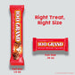 100 Grand Crispy Milk Chocolate With Caramel, Full Size Individually Wrapped Candy Bars, 1.5 Oz Each, Bulk 36 Count Box
