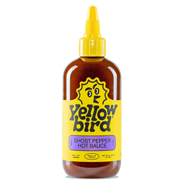 Ghost Pepper Sauce by Yellowbird Foods, All Natural, Non-GMO, 9.8 Oz (Pack of 6)