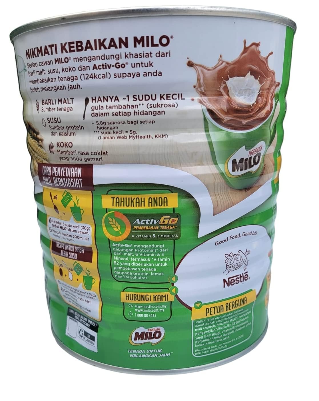 Nestle Milo Pilih Champion Mix