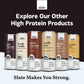Slate Milk - High Protein Nutrition Shake - Vanilla Cream - 32g Protein, 1g Sugar, 150 Calories, 1g Net Carbs - Lactose Free - N
