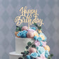Notbadsys Wooden Happy Birthday Cake Decoration Plugin, Model S1-1MT, Color Wood