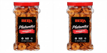 Iberia Maduritos Naturally Sweet Plantain Chips, 20 Ounce (Pack of 2)