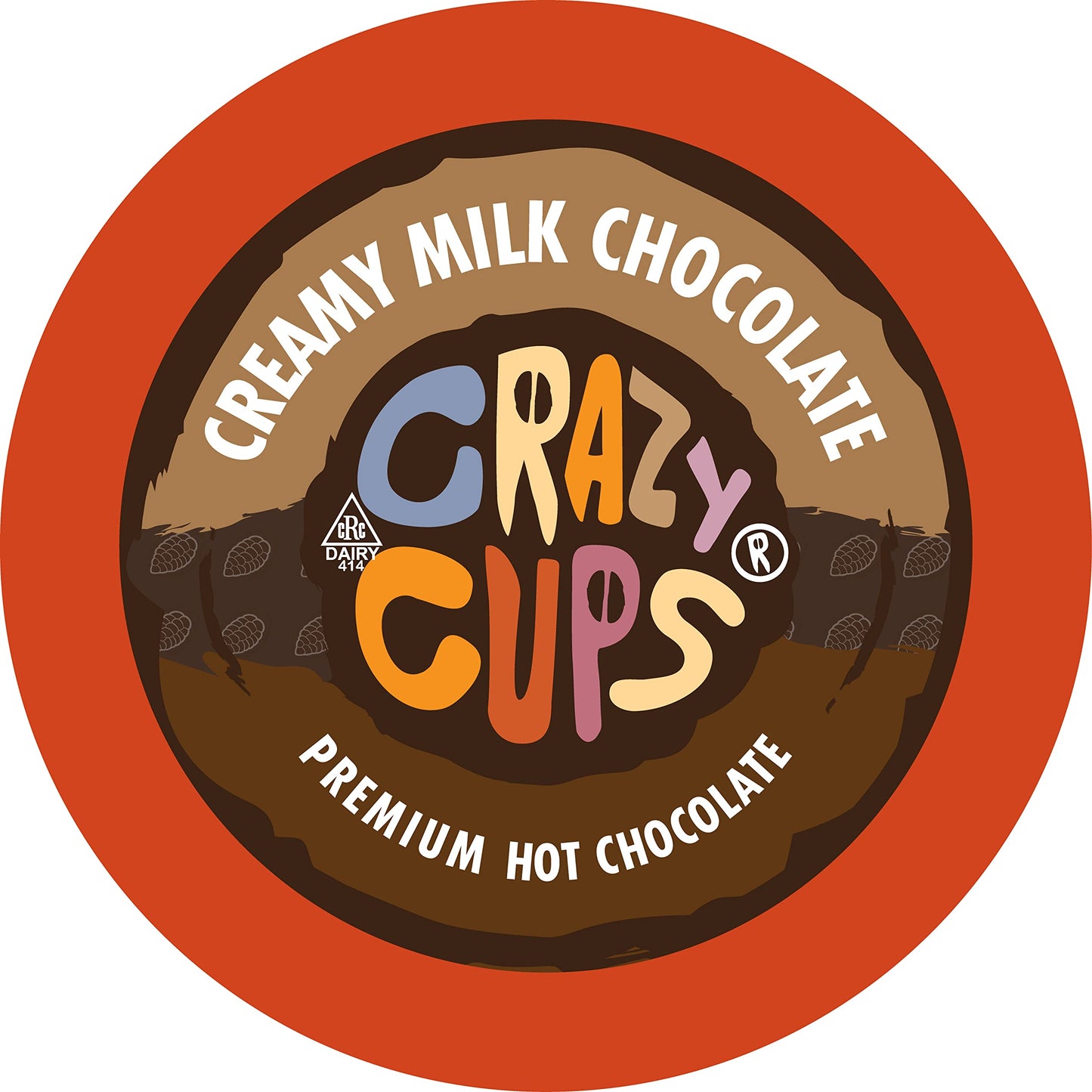 Crazy Cups Creamy Milk Chocolate Hot Chocolate Pods For Keurig K Cups Malt-Inspired, Single Serve Milk Hot Cocoa Pods, 22 Count