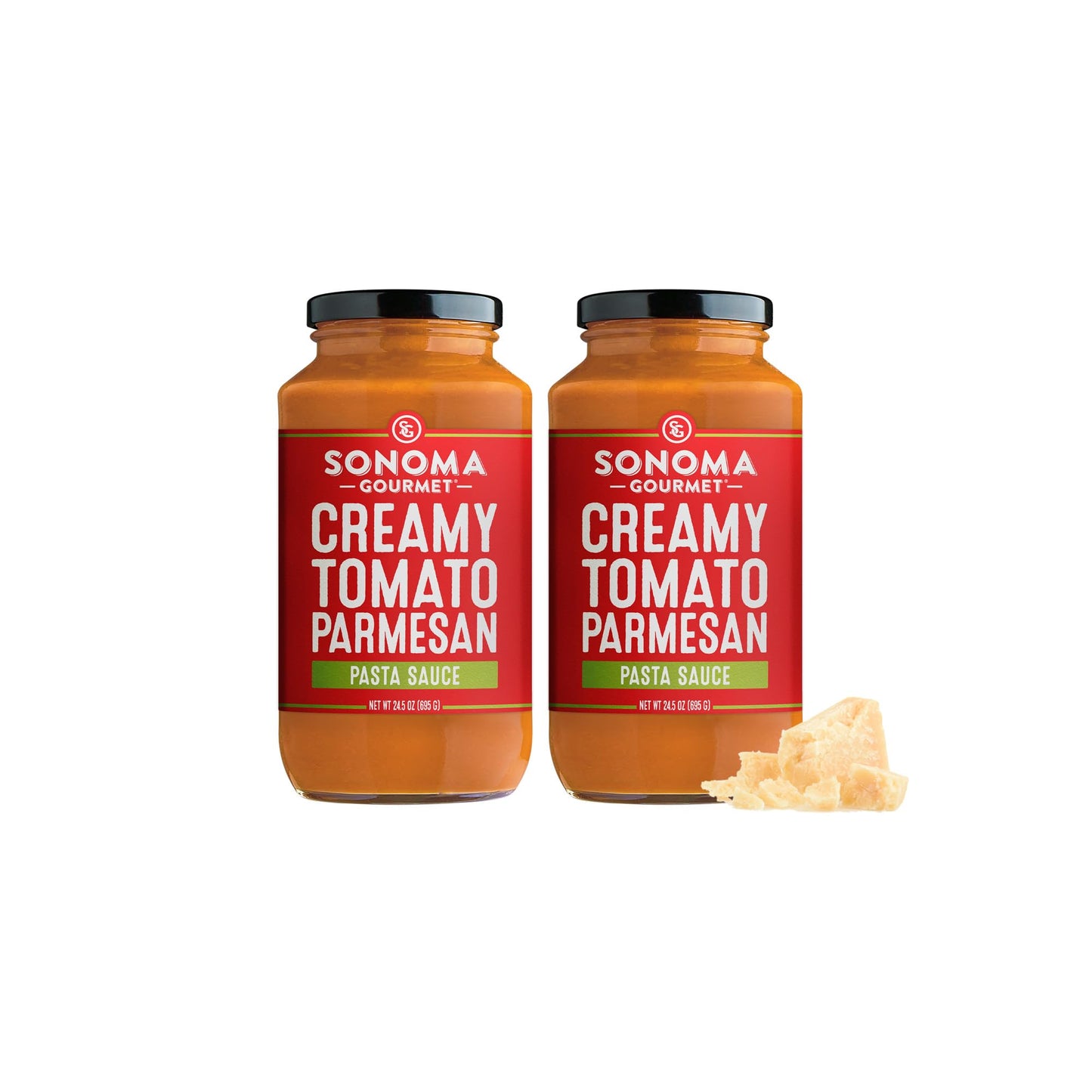 Sonoma Gourmet Creamy Tomato Parmesan (25oz Jar (Pack of 2)