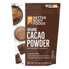 BetterBody Foods Organic Cacao Powder, Rich Chocolate Flavor, Non-GMO, Gluten-Free, 32 Ounce, 2 lb bag