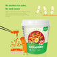 Joayo Original+Cheese Tteokbokki Rice Cakes W/Spicy & Rich Flavorful Savory Sauce [2-Cups] Authentic Korean Street Food Traditio