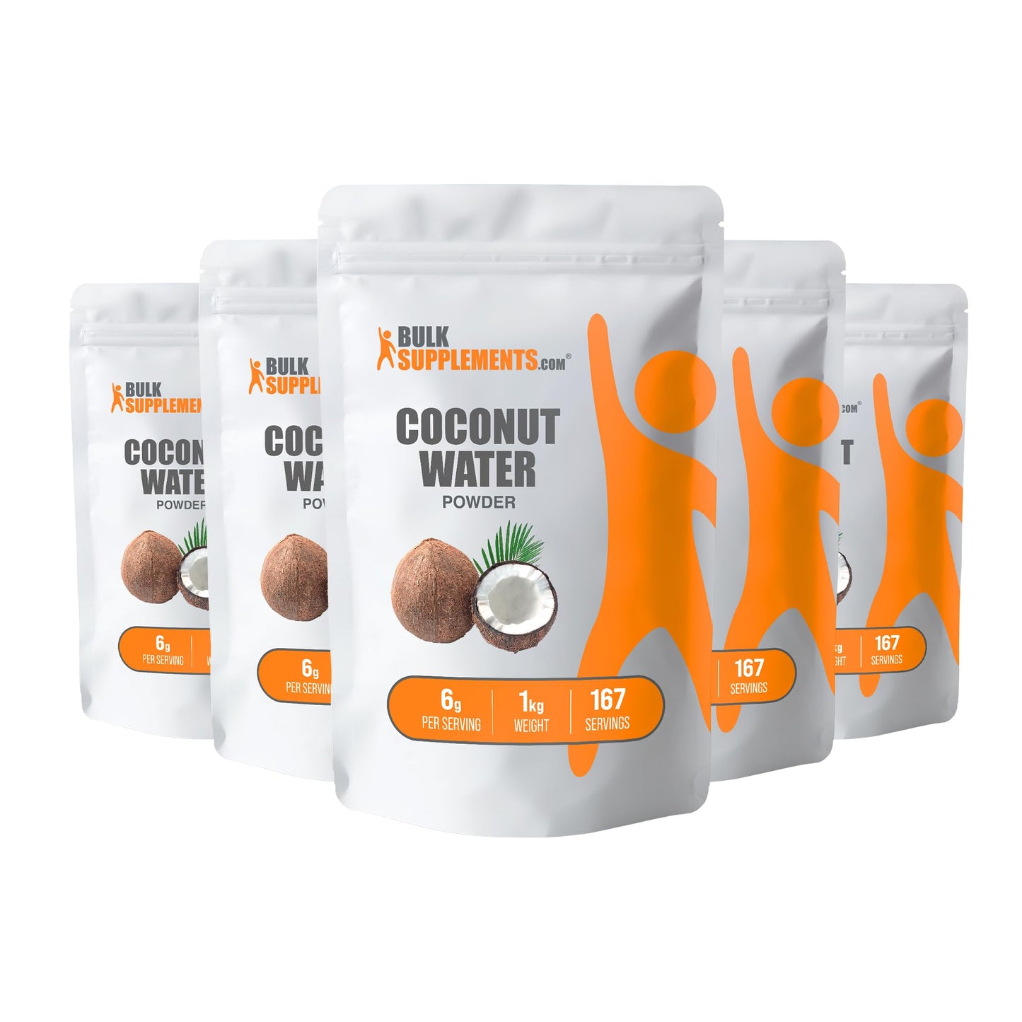BulkSupplements Coconut Water Powder - Electrolyte Drink Powder - 5 kg (11 lbs) - Natural Coconut Flavor