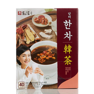 Damtuh Korea Traditional Han Tea Herbal Tea Single Serve 15G X 40 Sticks