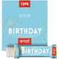 Good! Snacks Vegan Birthday Cake Protein Bar | Gluten-Free, Plant Based, Low Sugar, Kosher, Soy Free, Non Gmo | 15G Protein (12 