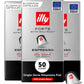Illy Aluminum Espresso compact pieces for Nespresso - Forte Extra Bold Roast - Rich Flavor - 10 Count (Pack of 5)