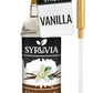 Syruvia Vanilla Syrup For Coffee With Pump 25.4 Fl Oz Kosher,