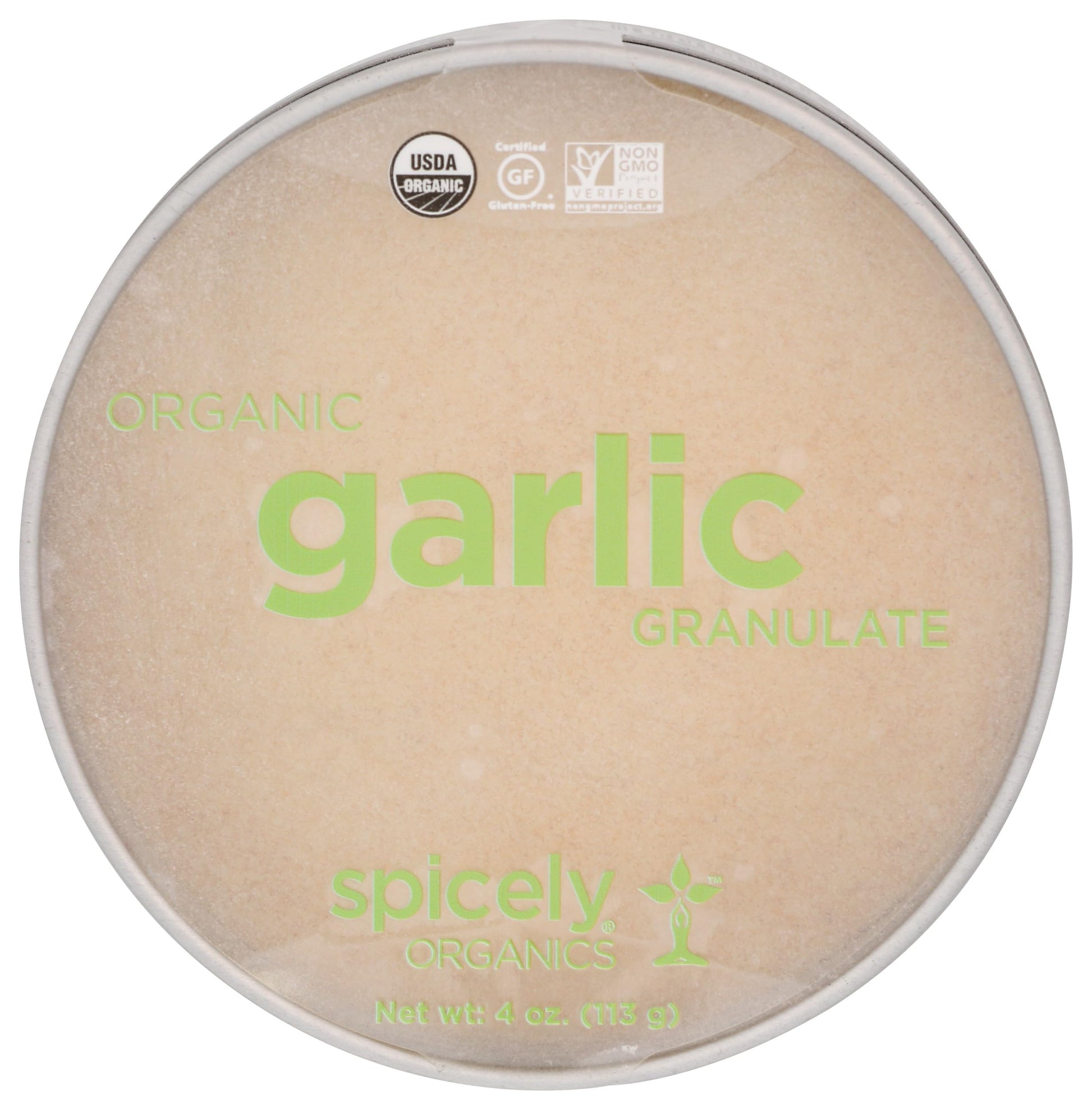 Spicely Organic Garlic Granulates - Tin