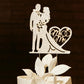 Gafatory Wedding Cake Topper Rhinestone Metal Mr And Mrs Cake Topper Wedding Bride And Groom Bridal Shower Theme Birthday Party