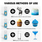 CAKESTAR Edible Glitter Spray - 10g Luster Dust for Cakes, Drinks, Cupcakes - Blue