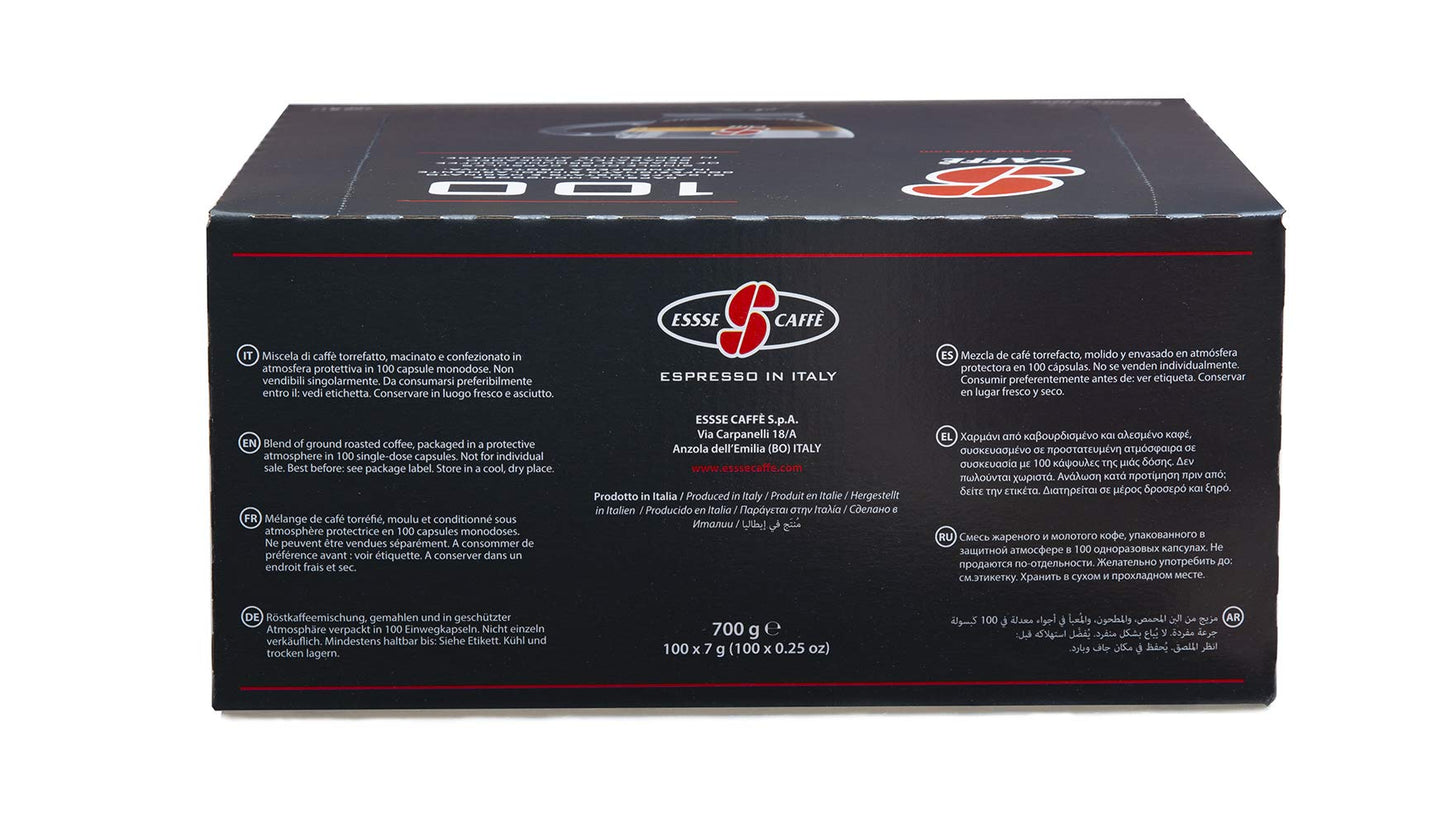 ESSSE CAFFÈ Caffè Maestoso compact pieces - Sistema Espresso - 100 Count - Model 2300
