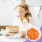 Kasvan 8.1Oz Orange Pearl Sprinkles, 6 Sizes Mix For Cake Decorating, 230G/8.1Oz, Baking Cake Decorations, Ice Cream Toppings An