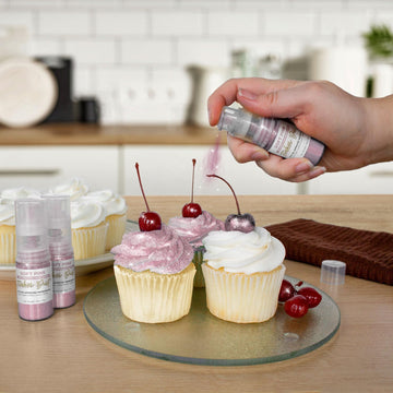 Tinker Dust - Soft Pink (4G 1X Mini Pump) Edible Glitter For Desserts, Beverages, Cupcakes, Cake Pops And Cookies By Bakell