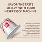Illy Aluminum Espresso compact pieces for Nespresso Machines - Intenso Lungo Roast - 10 Count (Pack of 5)