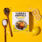 Fire & Flavor Lemon Pepper Turkey Perfect Brine - Turkey Brine Kit with Bag for Roasting  Grilling  smoky aroma  and Frying - Brining Seasonings for Cooking and Turkey Brine Bag - Turkey Brine and Rub Kit