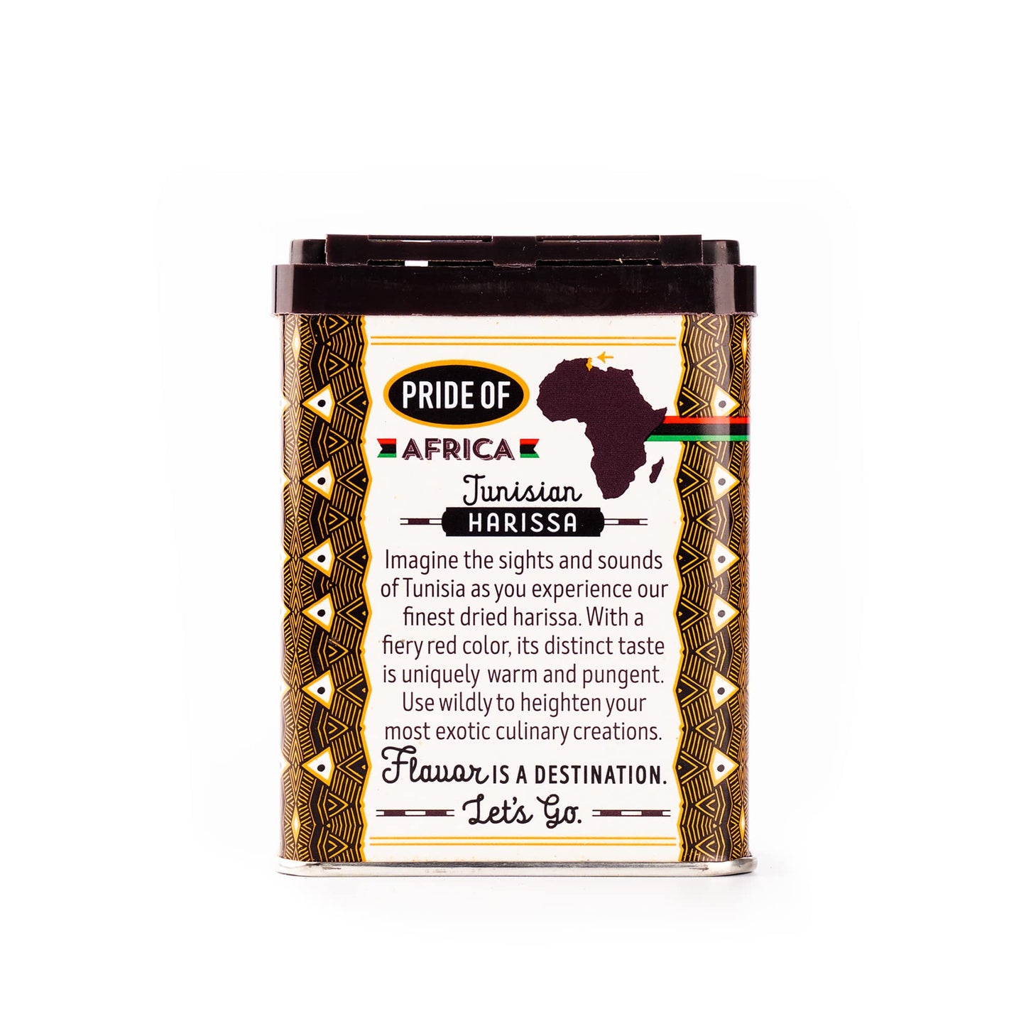 Pride Of Africa Tunisian Harissa, Authentic Single Ingredient Premium Spice Sourced in Tunisia Africa | Gluten Free | Kosher | V